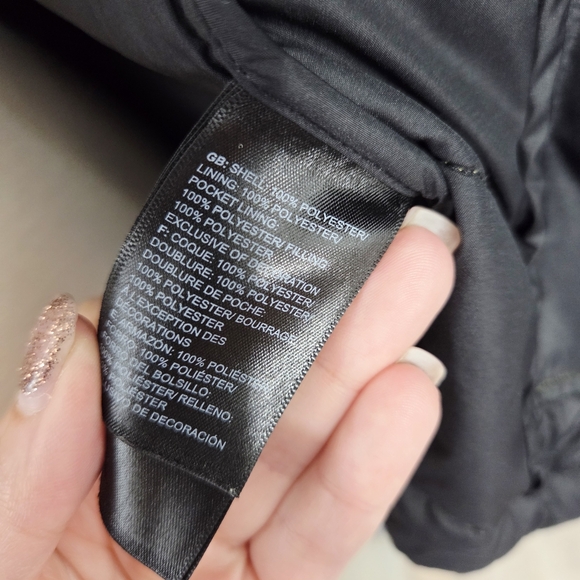 The North Face women's Tamburello packable puffer Vest Digital Camo Small NO ZIP - Picture 7 of 10